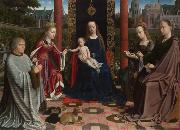 Gerard David The Mystic Marriage of St Catherine (mk08) Sweden oil painting artist